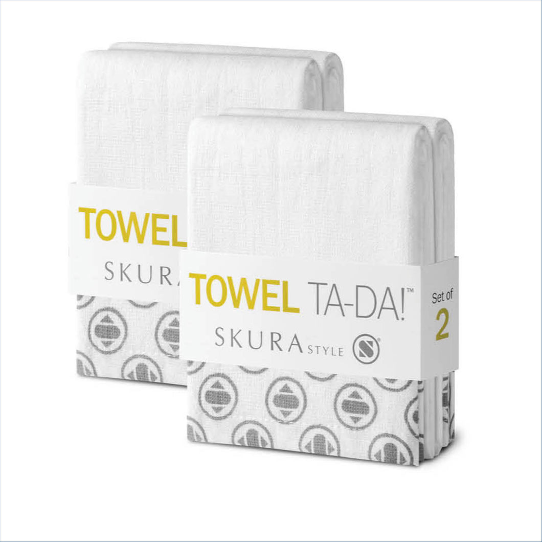 TOWEL TA-DA!™ </br> TWO FOR THE PRICE OF ONE